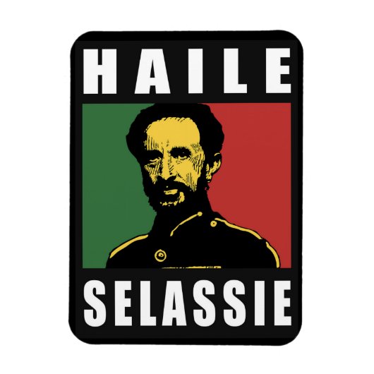Haile Selassie - HIM - Rastafari - Jah Magnet (Vertical)