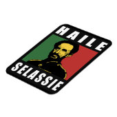 Haile Selassie - HIM - Rastafari - Jah Magnet (Côté Gauche)