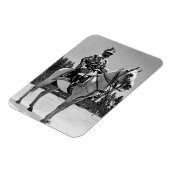 Haile Selassie - HIM - Rastafari - Jah Magnet (Côté Gauche)