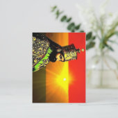 Haile Selassie I - HIM - Jah Rastafari - Carte pos (Debout devant)