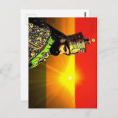 Haile Selassie I - HIM - Jah Rastafari - Carte pos (Devant / Derrière)