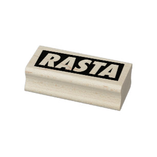 Haile Selassie I Jah Rastafari Houten Stempel
