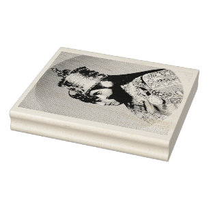 Haile Selassie I Jah Rastafari Houten Stempel
