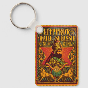 Haile Selassie I Jah Rastafari Rasta Reggae Roots Sleutelhanger
