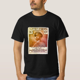 Haile Selassie I Jah Rastafari Rasta Reggae T-shir T-shirt