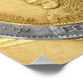 Haile Selassie Jah Rastafari Reggae Rasta Roots Poster (Hoek)