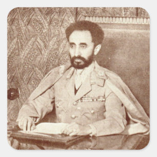 Haile Selassie - Jah Rastafari - Reggae Sticker