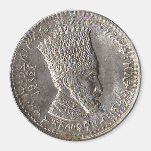 Haile Selassie Lord of Lords Classic Round Magnet