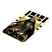 Haile Selassie - LUI - Rastafari - Jah Magnet (Côté Gauche)