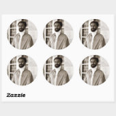 Haile Selassie - Messiah - Jah Rastafari Sticker (Feuille)