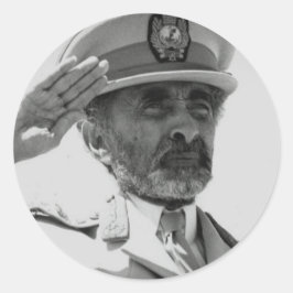 Haile Selassie - Messiah - Jah Rastafari Sticker