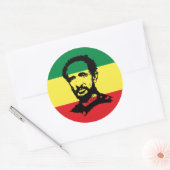 Haile Selassie - Messiah - Jah Rastafari Sticker (Enveloppe)