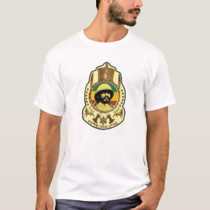 Haile Selassie Rasta Reggae Ethiopia Jamaica T-shirt