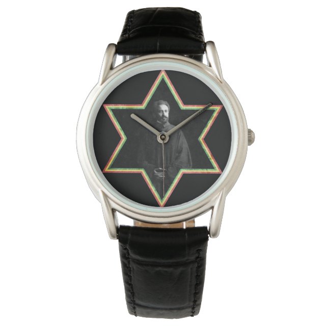 Haile Selassie Star van David Horloge (Voorkant)