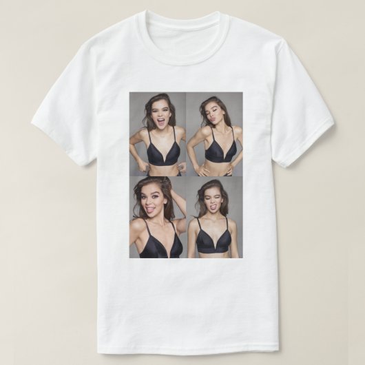Hailee Steinfeld T-shirt (Design voorkant)