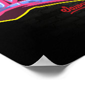 Hailey op graffiti poster (Hoek)