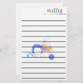 Hailey's Music Briefpapier (Voorkant / Achterkant)