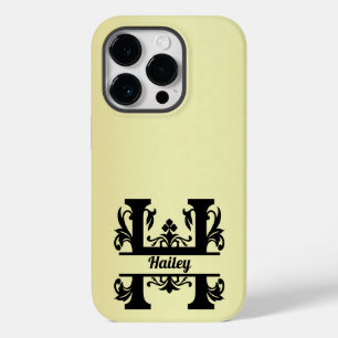 Hailey's Split Monogram Hoesje-Mate iPhone Case