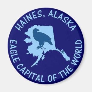Haines, Alaska Eagle Hoofdstad van de Wereld Magneet