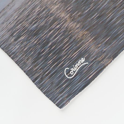 Haines, Alaska - Petite couverture en polaire (Coin)