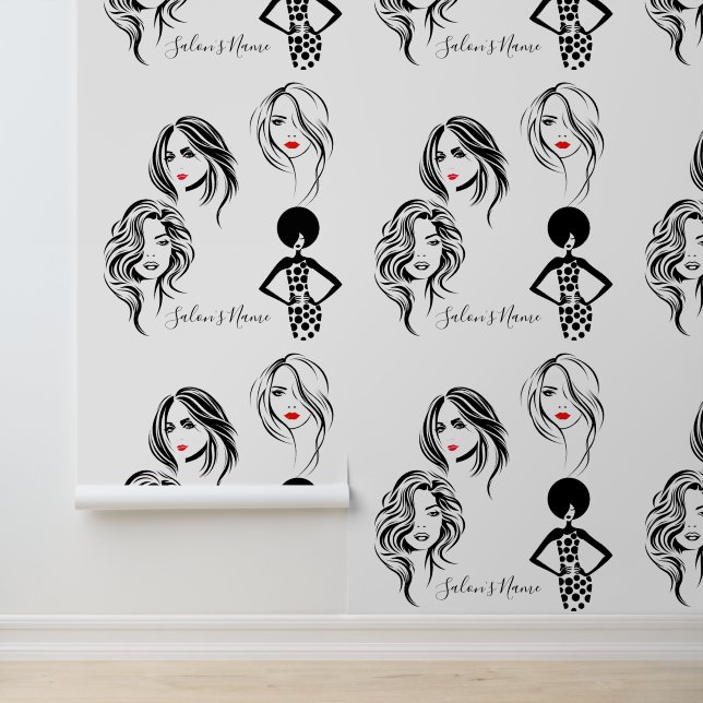 Hair and Beauty Stylist  Behang (Applicatie)