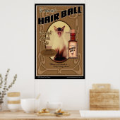 Hair Ball Tonic poster (Keuken)