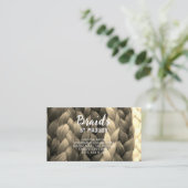 Hair Braider Visitekaartje (Staand voorkant)