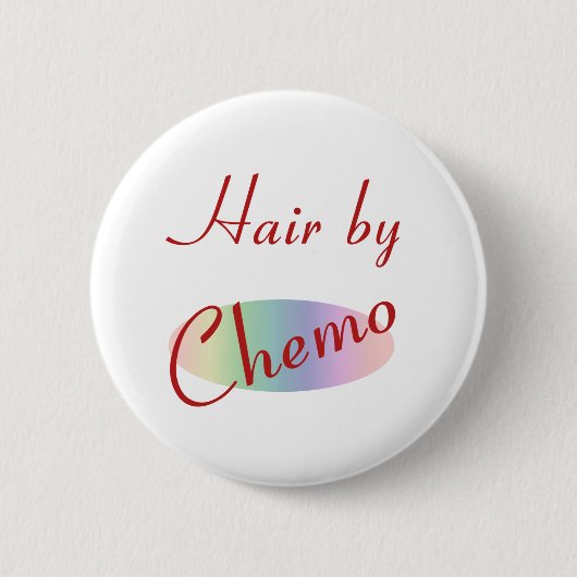 Hair by Chemo Ronde Button 5,7 Cm (Voorkant)