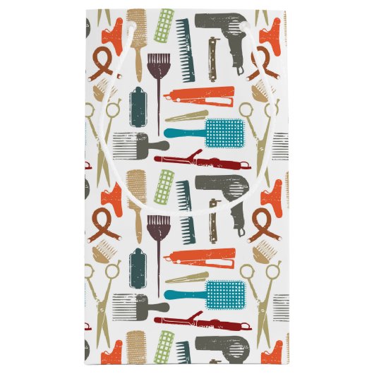 Hair Care Patroon Klein Cadeauzakje (Achterkant)