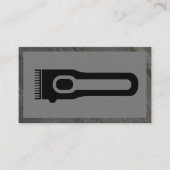 Hair Clipper | Barber | Leisteen Lijst Visitekaartje (Voorkant)