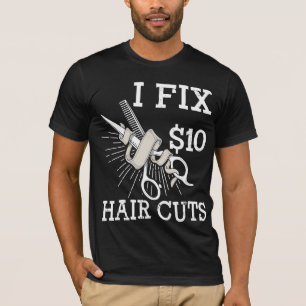 Hair Dresser Barber Hair Stylist Gift Salon Owner T-shirt