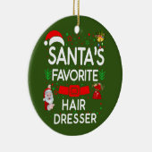 Hair Dresser Keramisch Ornament (Rechts)