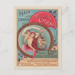 Hair Dressing Product Advertentie Briefkaart
