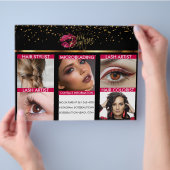 Hair en Lash Beautician Flyer (Hand)
