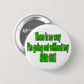 Hair Gel Ronde Button 5,7 Cm (Voorkant /achterkant)