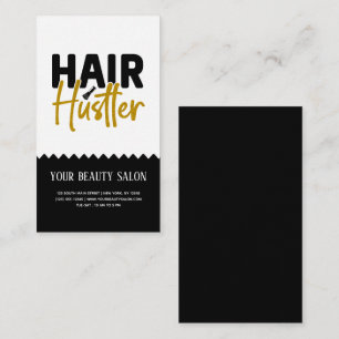 Hair hustler visitekaartje