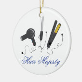 Hair Majesty Keramisch Ornament (Links)