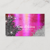 HAIR MAKE DE Visitekaartje VAN Glitter Mousserend (Voorkant)