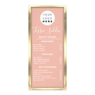 Hair Makeup Nail Manicure Pedicure Gold Wellness Reclamekaart