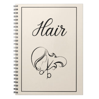 Hair Notebook | Warm Beige Notitieboek