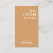 Hair Salon Beauty Salon Visitekaartje (Achterkant)