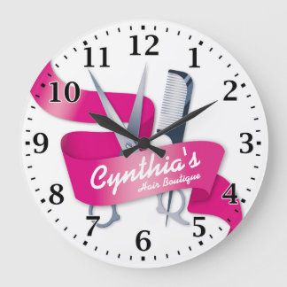 Hair Salon Decorative Wall Clock Grote Klok
