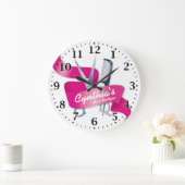 Hair Salon Decorative Wall Clock Grote Klok (Huis)