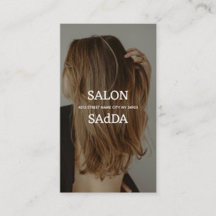 Hair Salon Hair styliste Carte de visite