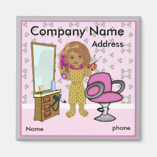 Hair Salon Magnet Magneet