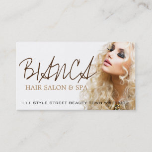 Hair Salon Spa Stylist Beauty Cosmetology Card Visitekaartje