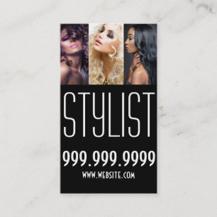 Hair Salon Stylist Barber Shop Beauty Business Visitekaartje