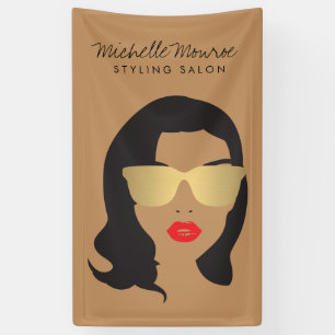Hair Salon, Stylist, Beauty Girl Tan/Brown Spandoek