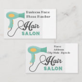 Hair Salon Visitekaartje (Voorkant / Achterkant)