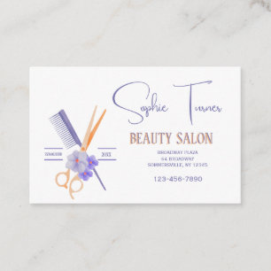 Hair Salon-Visitekaartjes Visitekaartje